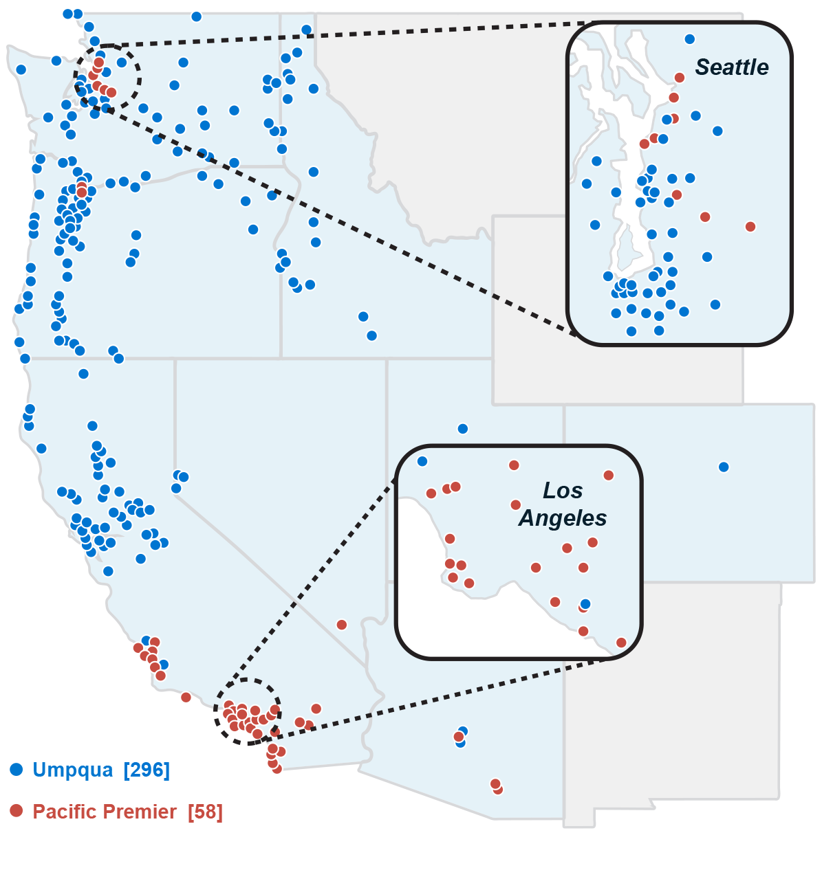 Map of future footprint